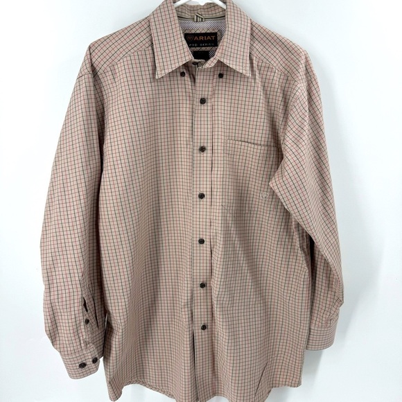 Ariat Pro Series Longsleeve Button Down Shirt - Picture 1 of 9